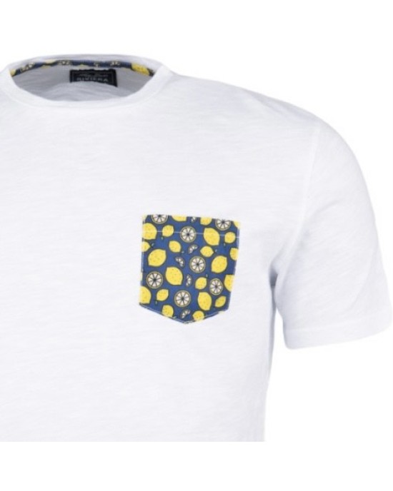 Alley docks Μπλούζα AU22S10TG/WHITE