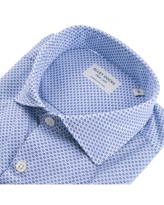 Alley docks Πουκάμισο AU24S15CA-FIO3241/LIGHT BLUE