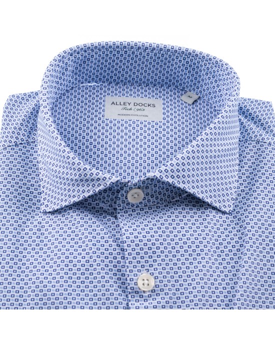 Alley docks Πουκάμισο AU24S15CA-FIO3241/LIGHT BLUE