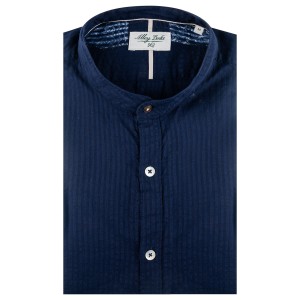 Alley docks Πουκάμισο AU24S06CA-C601084SE//NAVY BLUE