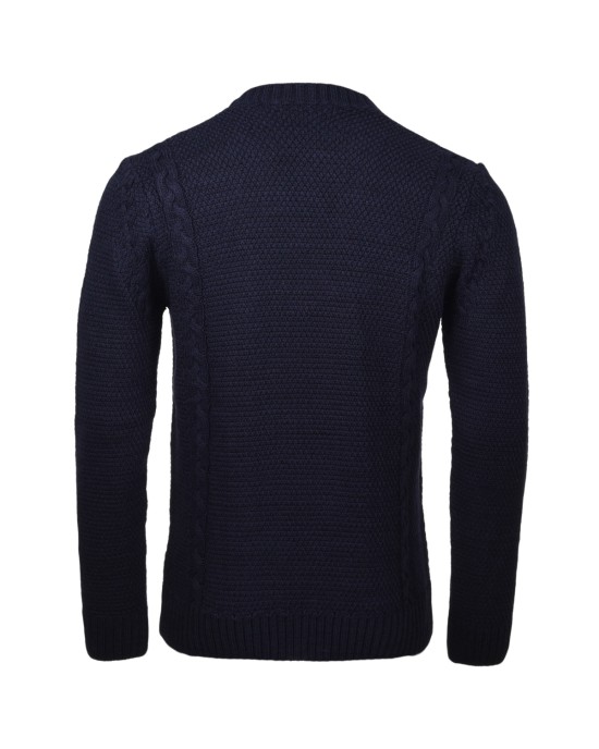 Gianni lupo Πουλόβερ BW842/BLUE