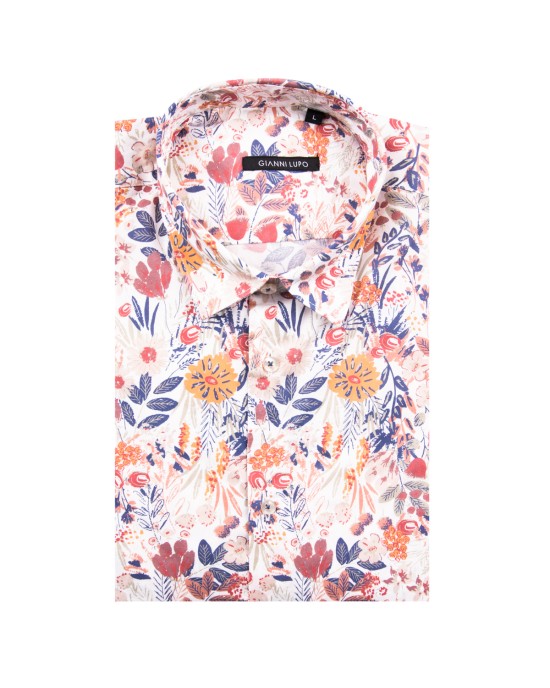 Gianni lupo Πουκάμισο PG783/WHITE