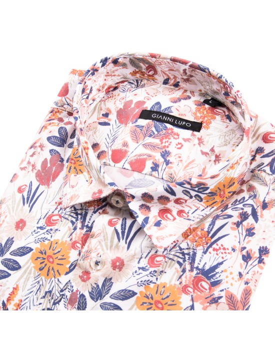 Gianni lupo Πουκάμισο PG783/WHITE