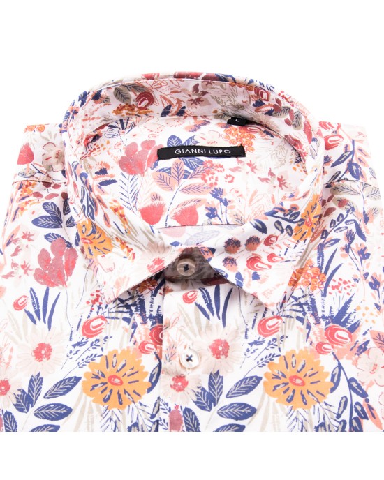 Gianni lupo Πουκάμισο PG783/WHITE