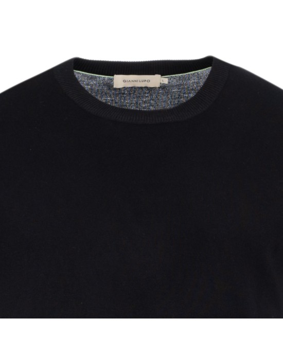 Gianni Lupo Μπλούζα GL510S-25/BLACK