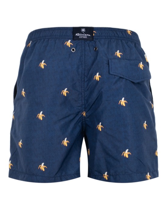 Alley Docks Μαγιό AU25S16BW-PL314/NAVY BLUE