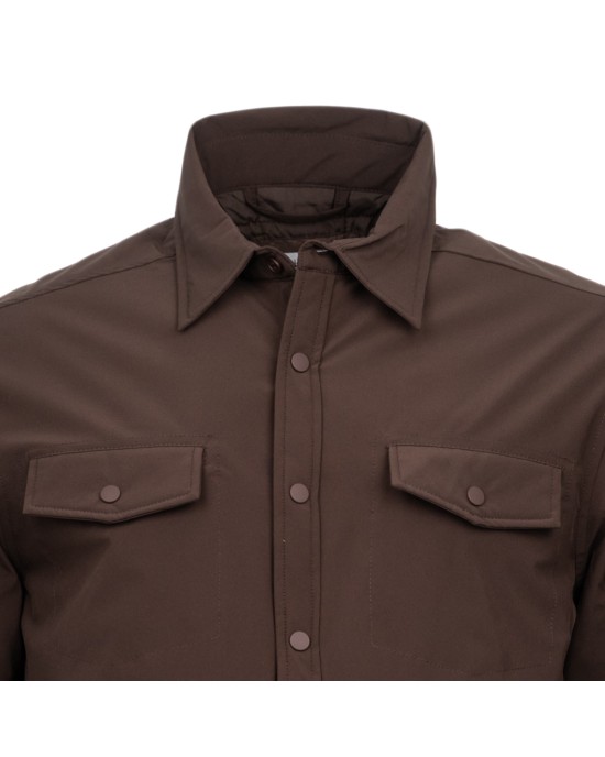 Alley docks Πουκάμισο AU26W29JK-PA1518/BROWN