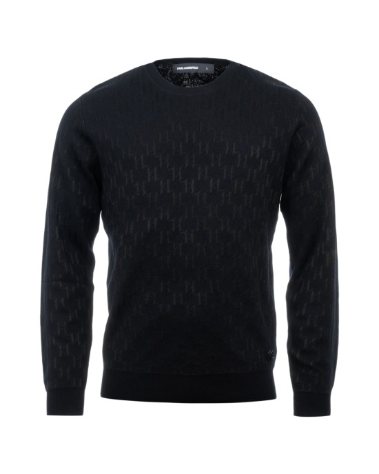 Karl Lagerfeld Knit Crewneck 655018-554302/0990