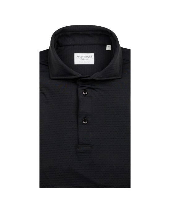 Alley docks Πουκάμισο AU26S34PO-NEUTRAFORATO/BLACK