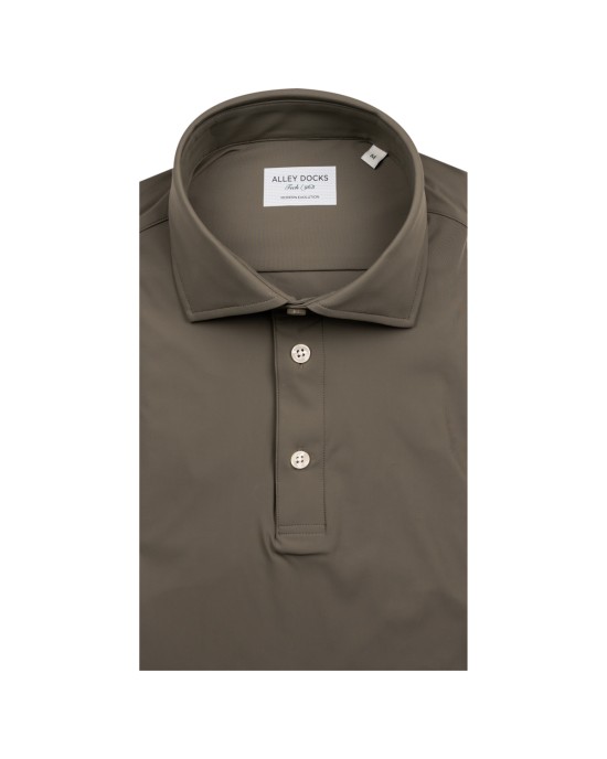 Alley docks Shirt AU26S34PO-NEU5/OLIVE