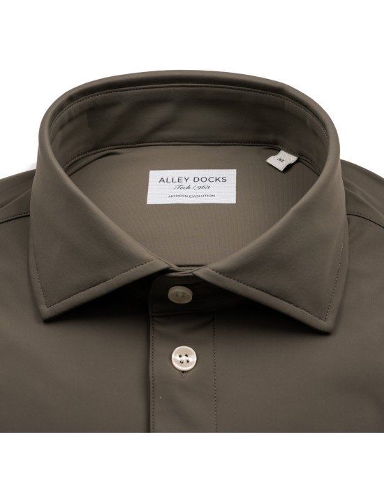 Alley docks Shirt AU26S34PO-NEU5/OLIVE