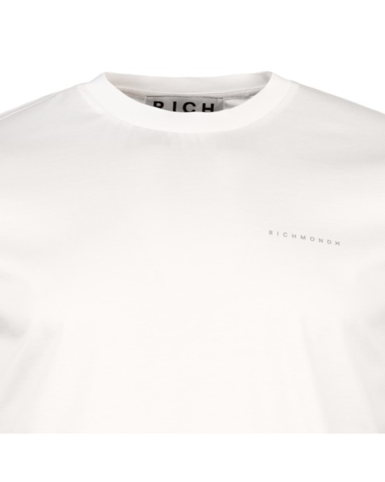 Richmond Μπλούζα UMP26076TS/OFF-WHITE