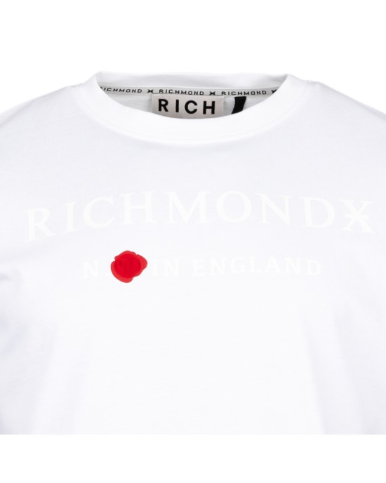 Richmond Μπλούζα UMP26020TS/WHITE