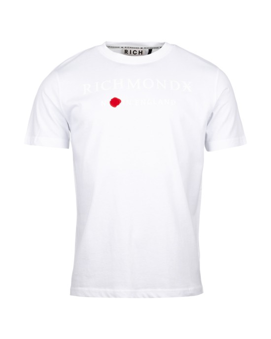 Richmond Μπλούζα UMP26020TS/WHITE
